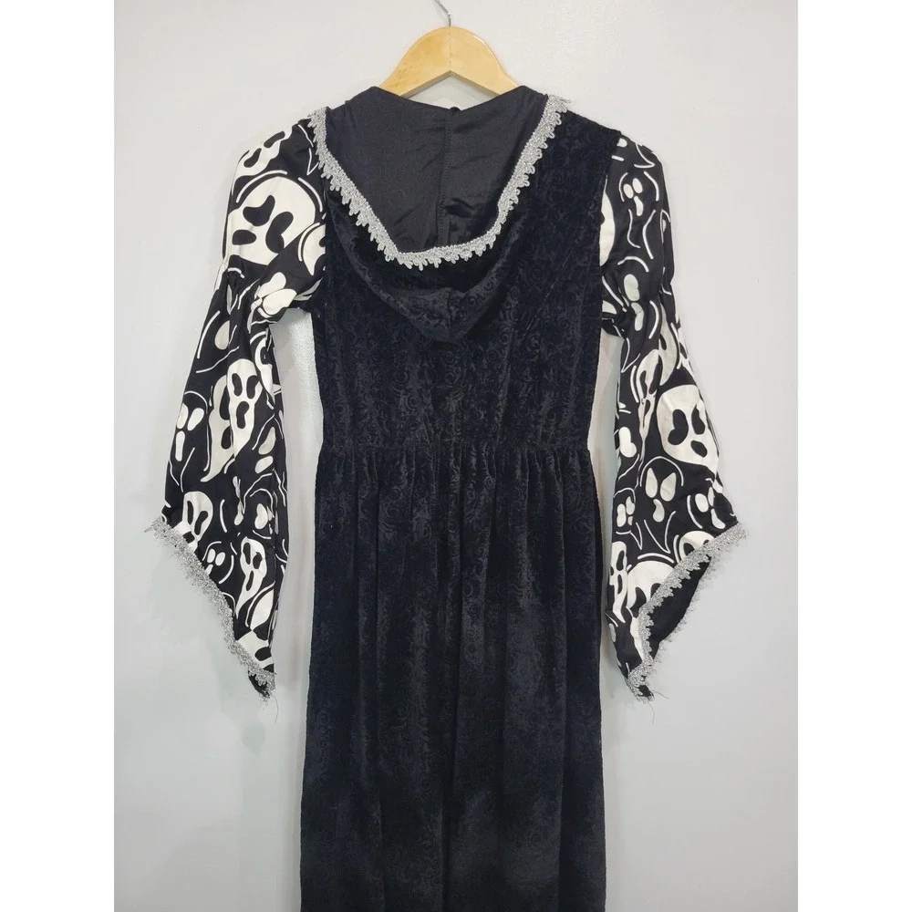 Spooktacular Creations Girl Dark Witch Print Costume Dress -‎ Size L